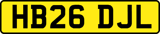 HB26DJL