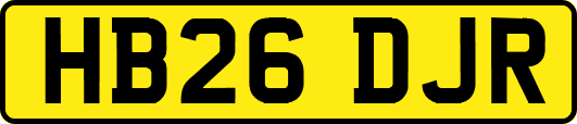 HB26DJR