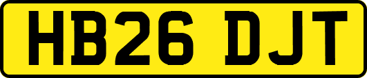 HB26DJT