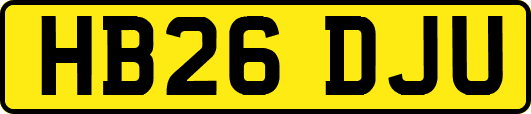 HB26DJU