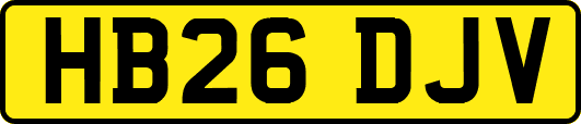 HB26DJV