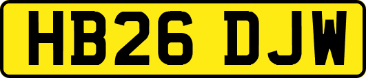 HB26DJW