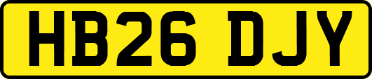 HB26DJY
