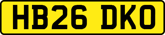 HB26DKO