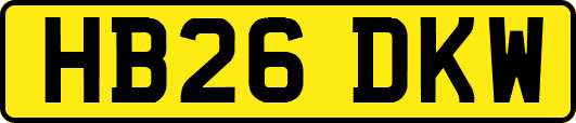 HB26DKW