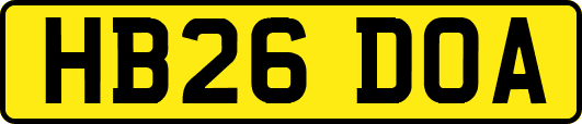 HB26DOA