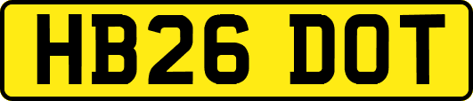HB26DOT