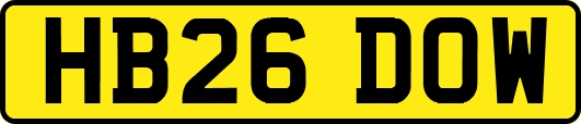 HB26DOW