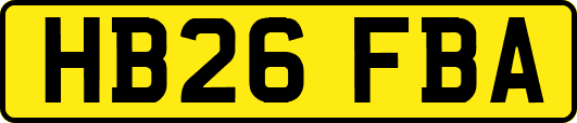 HB26FBA