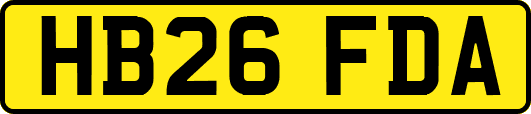 HB26FDA