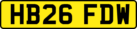 HB26FDW