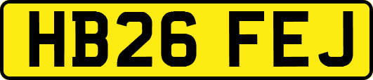 HB26FEJ