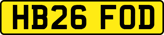 HB26FOD