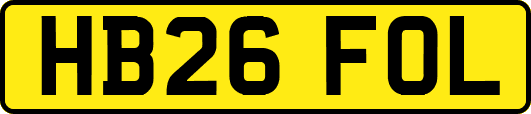HB26FOL