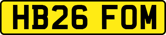 HB26FOM
