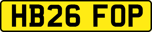 HB26FOP