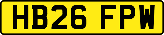 HB26FPW