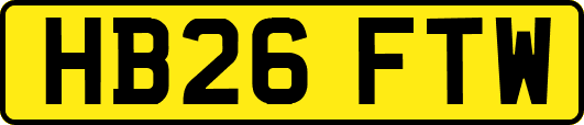HB26FTW