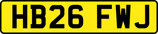 HB26FWJ