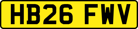 HB26FWV