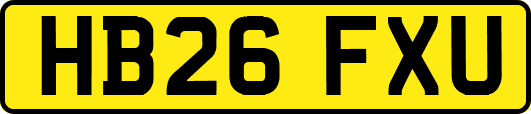 HB26FXU