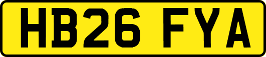 HB26FYA