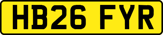 HB26FYR