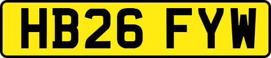 HB26FYW