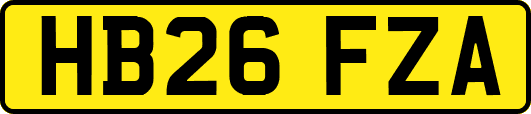 HB26FZA