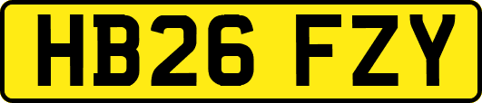 HB26FZY