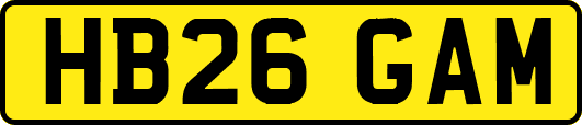 HB26GAM