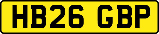 HB26GBP