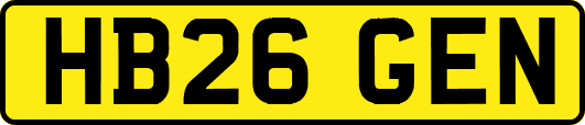 HB26GEN