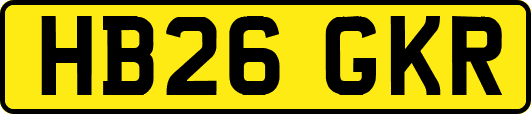 HB26GKR