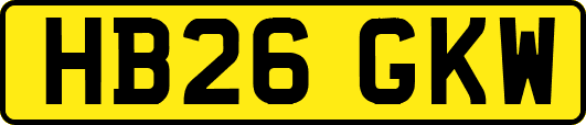 HB26GKW