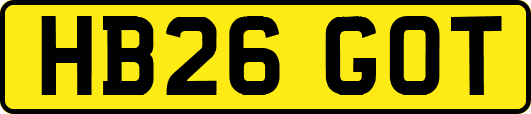 HB26GOT