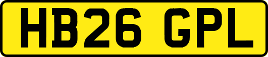 HB26GPL