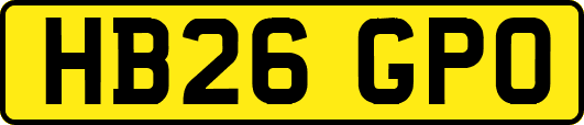 HB26GPO
