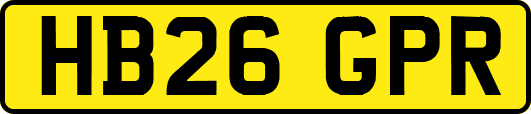 HB26GPR