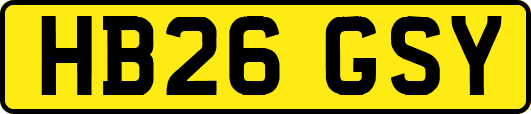 HB26GSY