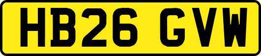 HB26GVW