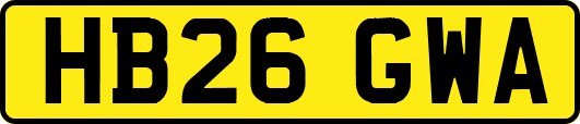 HB26GWA