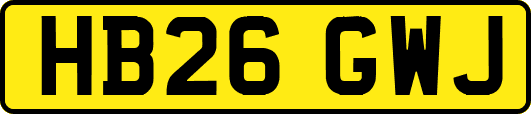 HB26GWJ