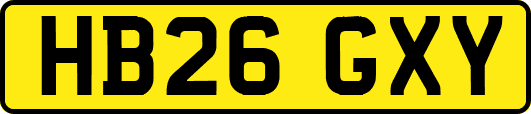 HB26GXY