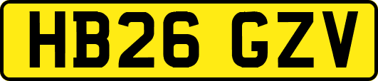HB26GZV
