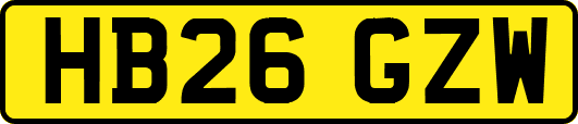 HB26GZW