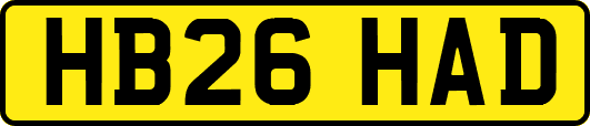 HB26HAD
