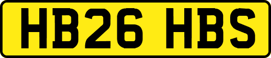 HB26HBS