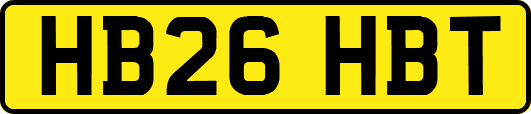 HB26HBT