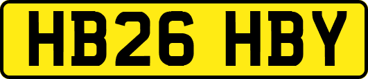 HB26HBY